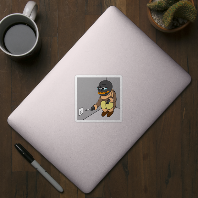 Linux Tux Penguin meme sticker by it-guys